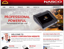 Tablet Screenshot of nascopos.com